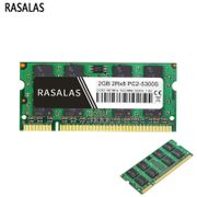 RASALAS Memori RAM DDR2 2G Laptop 5300S 6400S 667MHz 800MHz SODIMM Notebook 1.8V