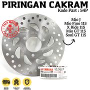 Piringan Cakram Mio J / Cakram Mio J / Piringan Cakram X Ride / Piringan Rem Cakram Fino 115 / Disc Cakram Mio J / Rem Depan Mio J / Cakram Depan GT 115 / Piringan Depan Soul GT 115 ( 54P-E2907-20 )