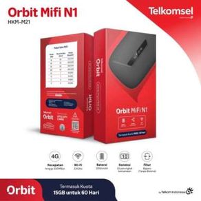 Telkomsel Mifi N1 Portable Modem Wifi 4G High Speed Bonus Data