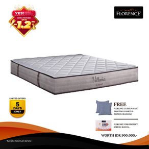 florence kasur spring bed vittoria (mattress only) - 160 x 200 buy 1 get 1