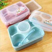 Promo Lunch Box Kotak Makan sudah ada tempat Sup merk Yooyee 5 Sekat bento Diskon