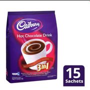 cadbury hot chocolate drink minuman coklat 3in1