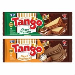 tango wafer choco series choco javamoca / choco tiramisu 130 gram