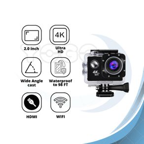 Kamera Sport Action Camera 4K Ultra HD/ Kamera Vloger /Kogan Wifi /Kogan WIFI Action Camera 4K