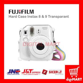 Hardcase Fujifilm Instax Mini 8 / 8s / 9 / 9s Clear Hard Case Kamera Polaroid Casing Camera