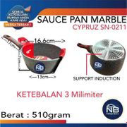 Cypruz Sauce Pan / panci saus / panci susu Marble 16cm SN-0211