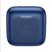 speaker bluetooth vivan vs1 speaker bluetooth 5.0 waterproof blue - biru