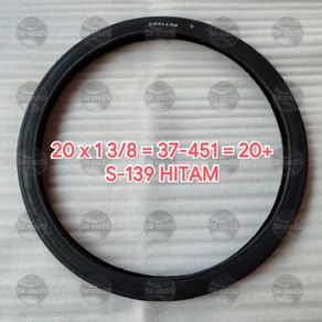 Ban Luar 20 x 1 3/8 = 20+ = ETRTO 37-451 Sepeda Lipat Minion. SWALLOW DELI TIRE