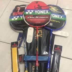 Raket Badminton Lining Import Full Carbon Termurah