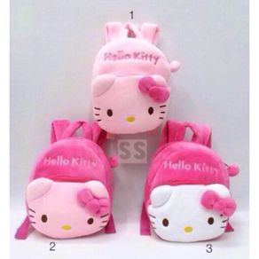 Tas Boneka Ransel Anak Karakter Hello Kitty Import Size M