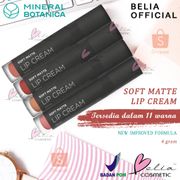 ❤ BELIA ❤ MINERAL BOTANICA Soft Matte Lip Cream ( lipcream Lipstick Lipstik ) ✔️BPOM