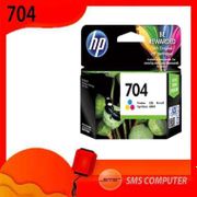 Cartridge Original HP 704 Color / Tinta Pinter HP 704 Warna