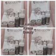 MS GLOW PAKET WHITENING ORIGINAL | ULTIMATE | LUMINOUS | ACNE CREAM PEMUTIH WAJAH GLOWING FREE POUCH