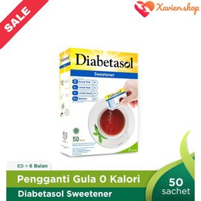 Diabetasol Sweetener isi 50 saset / Gula untuk penderita diabetes / gula jagung