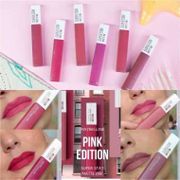 Maybelline Superstay Matte Ink Super Stay Lipstick Pink Edition