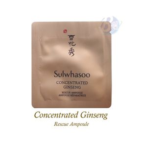 sulwhasoo concentrated ginseng rescue ampoule sachet trial size
