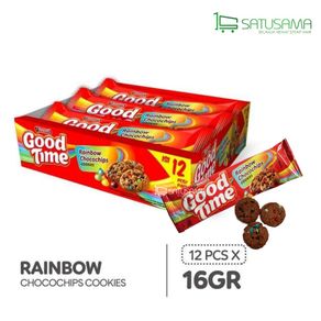 GOOD TIME RAINBOW CHOCOCHIP 12 x 16gr