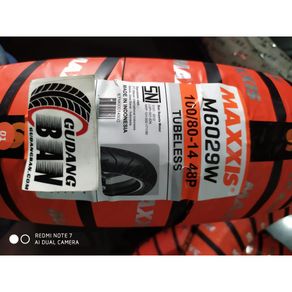 Ban Maxxis M6029W Uk 100 / 80 - 14 Tubles For all matic