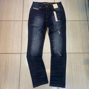 Celana Panjang Jeans Calvin Klein Made in Bangladesh -garis vertikal