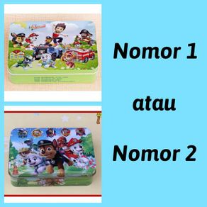 puzzle kayu kotak 100pcs - paw patrol