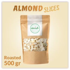 roasted almond no shell (kacang almond kupas panggang) 500gr