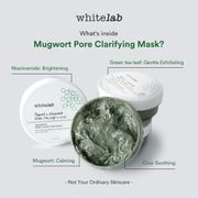 Whitelab Mugwort Pore Clarifying Mask 60 gr / / Face Mask / Masker Wajah / Perawatan Wajah
