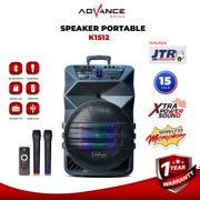 Advance K1512 Speaker Meeting Bluetooth Salon Aktif 15" Gratis 2 Mic K