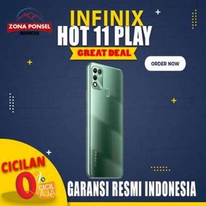 Infinix Hot 11 Play Ram 4/64GB Garansi Resmi