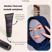 AZRINA Charcoal Mud Mask Readystock Original