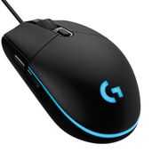 mouse gaming logitech g102 wired lightsync - hitam