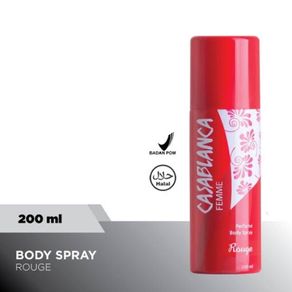 Casablanca Deo 200ml / Casablanca Body Spray / Casablanca Kaleng
