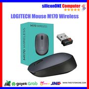 logitech wireless m170 mouse asli original