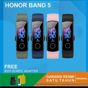 jam tangan huawei honor band 5 smartband smartwatch - navy