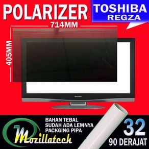 polarizer toshiba 32 inch - polaris - polarizer tv lcd toshiba 32 inch - 90 derajat