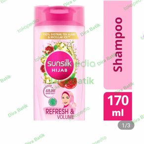 sunsilk hijab refresh & volume shampoo 170ml