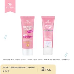 Paket Emina Bright Stuff Special Complete Package 3 pcs/ 5pcs/ 7 pcs/ 9 pcs/ 10 pcs) Paket Perawatan Kulit Cerah Glowing