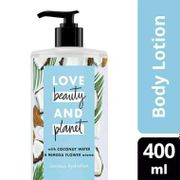 Love Beauty & Planet Coconut Water & Mimosa Flower Body Lotion [400mL]