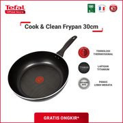 Tefal Cook & Clean Frypan 30cm Wajan Anti Lengket