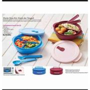 Tupperware Crystalwave Lunch Box Set Tempat Bekal Makan Free Tas Promo