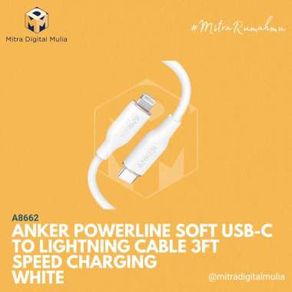 ANKER PowerLine Lightning 3ft White