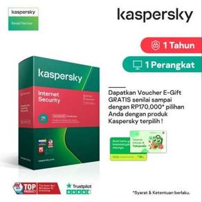 Kaspersky Internet Security - 1 User 1 Tahun