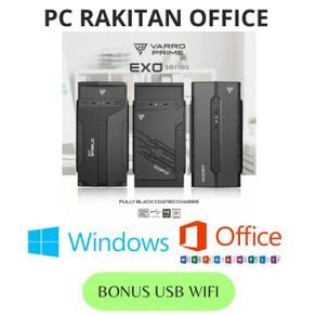 cpu pc rakitan office intel core i7 2600 ram 8gb - cpu fullset ssd