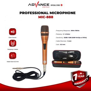 Advance Single Profesional Dynamic Microphone MIC-888