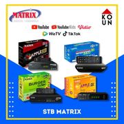 STB MATRIX APPLE MERAH / MATRIX BURGER / STB POLYTRON PDV 700T2 / PDV 620T2 / SET TOP BOX MATRIX GARUDA BIRU PREMIUM PIALA BOLA / Set Top Box Tv Digital Matrix DVB T2 Apple HD EWS / Set Top Box Dvb t2 / Set Box Tv Digital / Tabung / Receiver TV