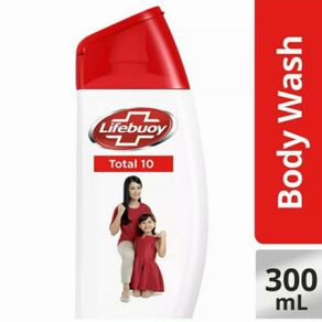 sabun mandi lifebuoy body wash total 10 botol 300ml