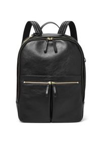 fossil tess laptop backpack brown tas 