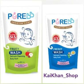Pure Baby Wash Refill Freshy 450ml