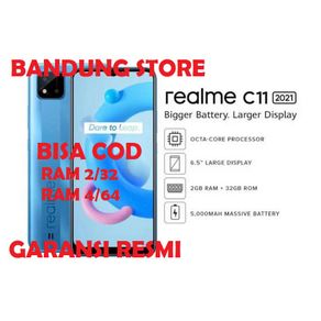 Realme C11 Ram 2/32GB Baru Garansi Resmi