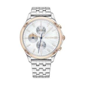 Tommy Hilfiger Whitney 1782122 Ladies Silver Dial Stainless Steel Strap