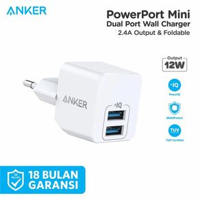 Wall Charger Anker Powerport Mini Dual Port